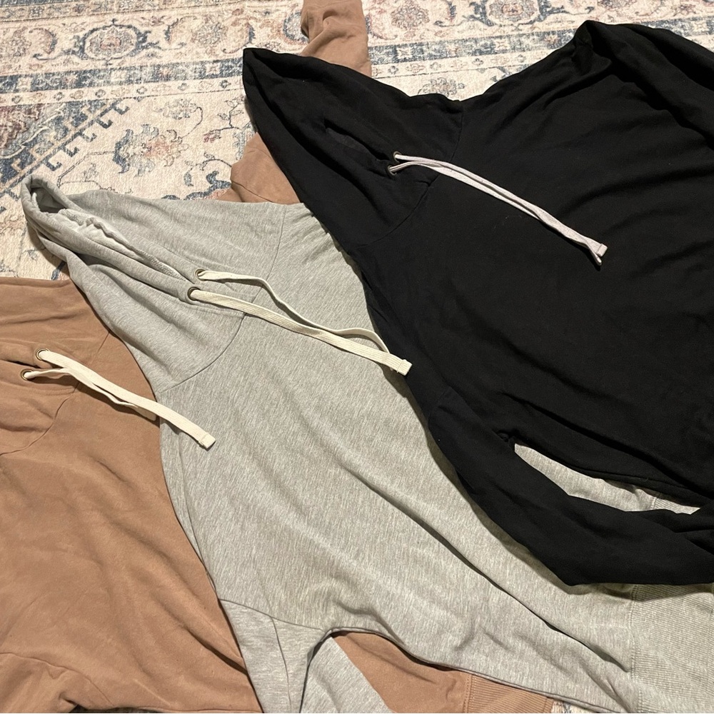 Buffalo David Bitton Black, Gray, and Brown Hoodies